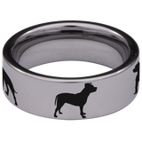 Pitbull Tungsten Carbide Ring