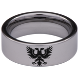 Soaring Double Eagle Tungsten Carbide Ring