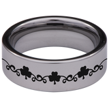 Good Luck Tungsten Carbide Ring