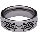 Nordic Wolf Tungsten Carbide Ring