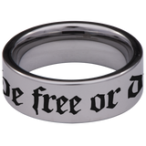 Don't Tread on Me Tungsten Carbide Ring