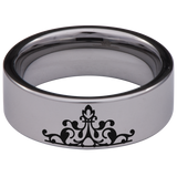 Crown Tungsten Carbide Ring