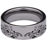 Owl Tungsten Carbide Ring
