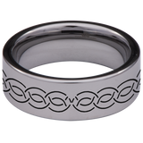 Handcuff Tungsten Carbide Ring