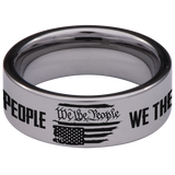 We The People Tungsten Carbide Ring