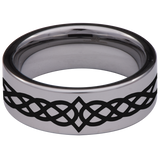 Ouroboros Tungsten Carbide Ring