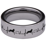 Corgi Tungsten Carbide Ring