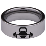 Crossfit Tungsten Carbide Ring