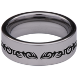 Tribal Bat Tungsten Carbide Ring