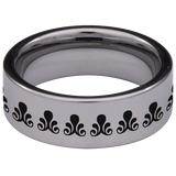 Goddess Pentacle Tungsten Carbide Ring
