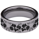 Strawberry Tungsten Carbide Ring
