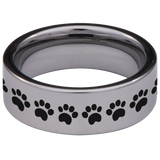 Teddy Bear Tungsten Carbide Ring