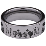 Jellyfish Tungsten Carbide Ring