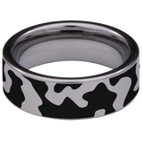 Camouflage Tungsten Carbide Ring