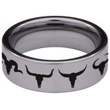 Buffalo Tungsten Carbide Ring