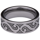 Maori Tungsten Carbide Ring