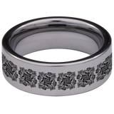 Celtic Wolf Paw Tungsten Carbide Ring