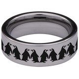Penguin Tungsten Carbide Ring