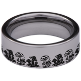Mushroom Tungsten Carbide Ring