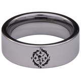 Pirate Skull Tungsten Carbide Ring