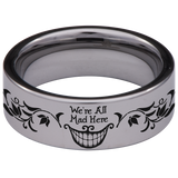 Cheshire Cat Tungsten Carbide Ring