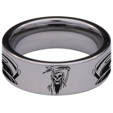 Grim Reaper Tungsten Carbide Ring