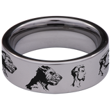 Werewolf Transformation Tungsten Carbide Ring