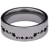 Star Tungsten Carbide Ring