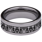 Scarab Tungsten Carbide Ring