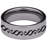 Capricorn Tungsten Carbide Ring