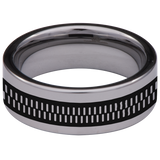 Zipper Tungsten Carbide Ring