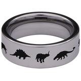 Dinosaur Tungsten Carbide Ring