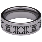 Triquetra Sun Tungsten Carbide Ring