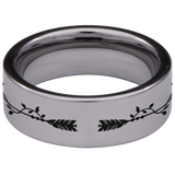 Love You Tungsten Carbide Ring