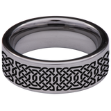 Horns of Odin Tungsten Carbide Ring