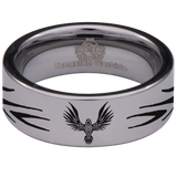 Flying Raven Tungsten Carbide Ring