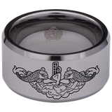 Submariner Tungsten Carbide Ring