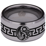 Dragon Phoenix Tungsten Carbide Ring