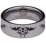 Vampire Skull Tungsten Carbide Ring