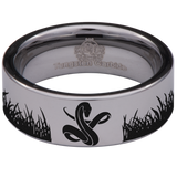 Serpent Tungsten Carbide Ring