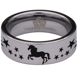 Unicorn Tungsten Carbide Ring