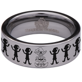 Elf Tungsten Carbide Ring