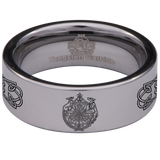 Celtic Dog Style 1 Tungsten Carbide Ring