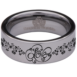 Love Tungsten Carbide Ring