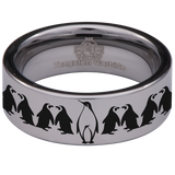 Penguin Tungsten Carbide Ring