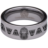Pharaoh Tungsten Carbide Ring