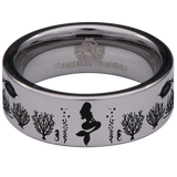 Mermaid Tungsten Carbide Ring