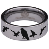Crow Tungsten Carbide Ring