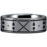 Drummer Tungsten Carbide Ring
