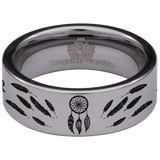 Dreamcatcher Tungsten Carbide Ring